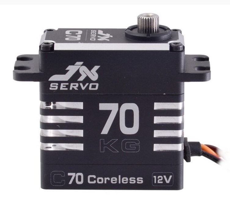 Сервомашинка цифровая JX Servo B70 (87г/72/0.10/12.0V) бесколлекторная, Full metal JXS-B70